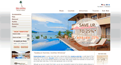 Desktop Screenshot of islandaresorthotel.com